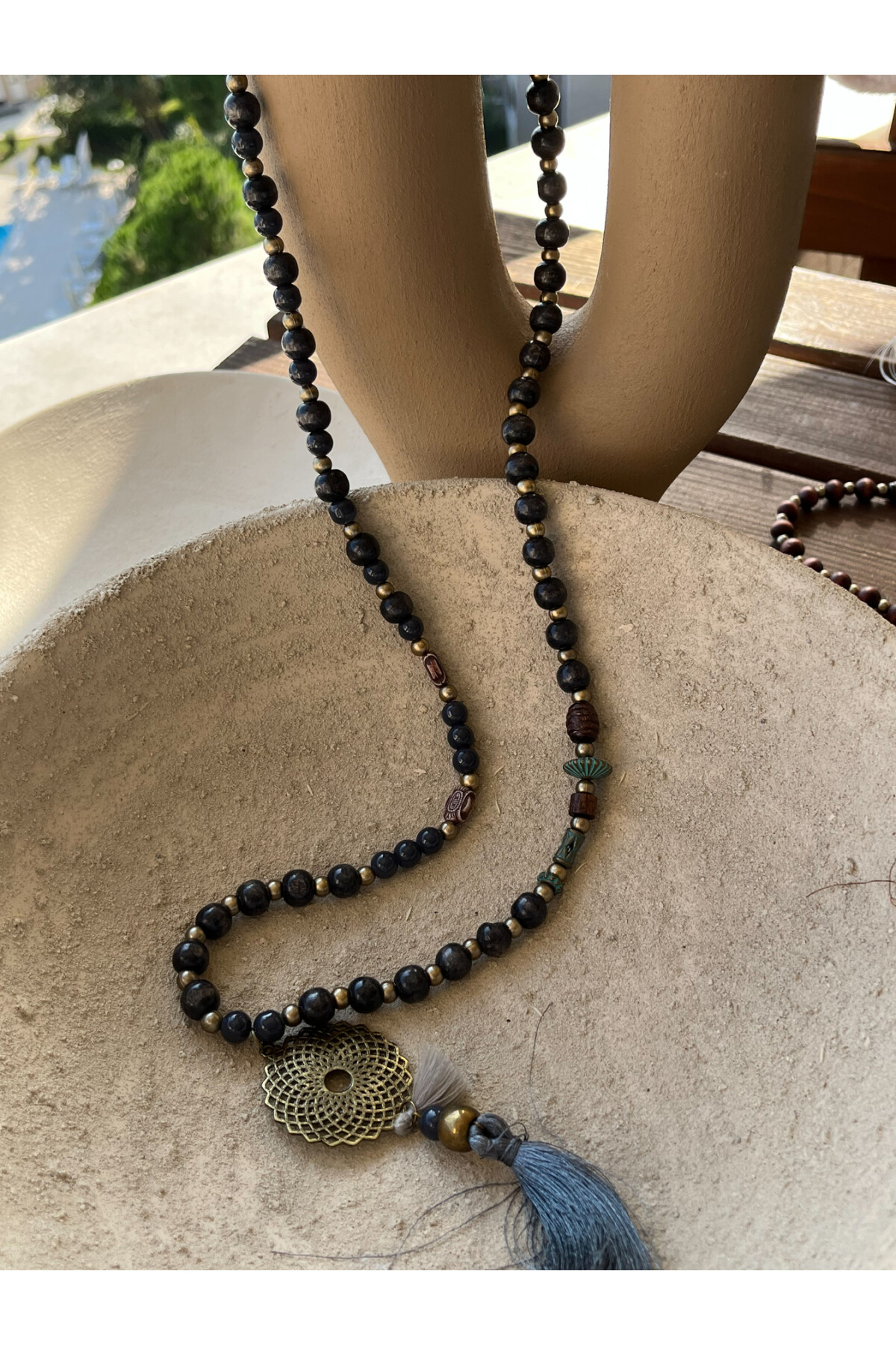 Boris Ziko Tahta Tasarım Kolye