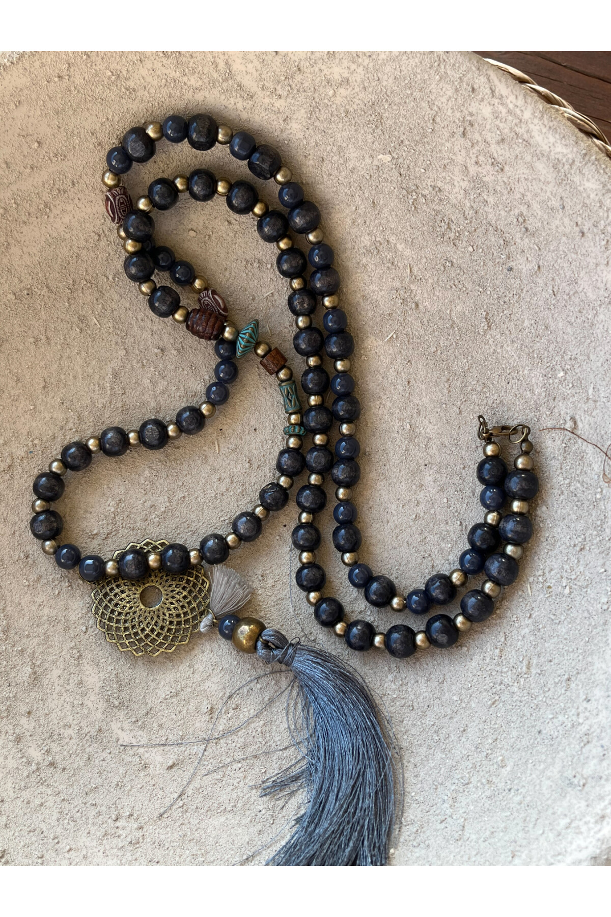 Boris Ziko Tahta Tasarım Kolye