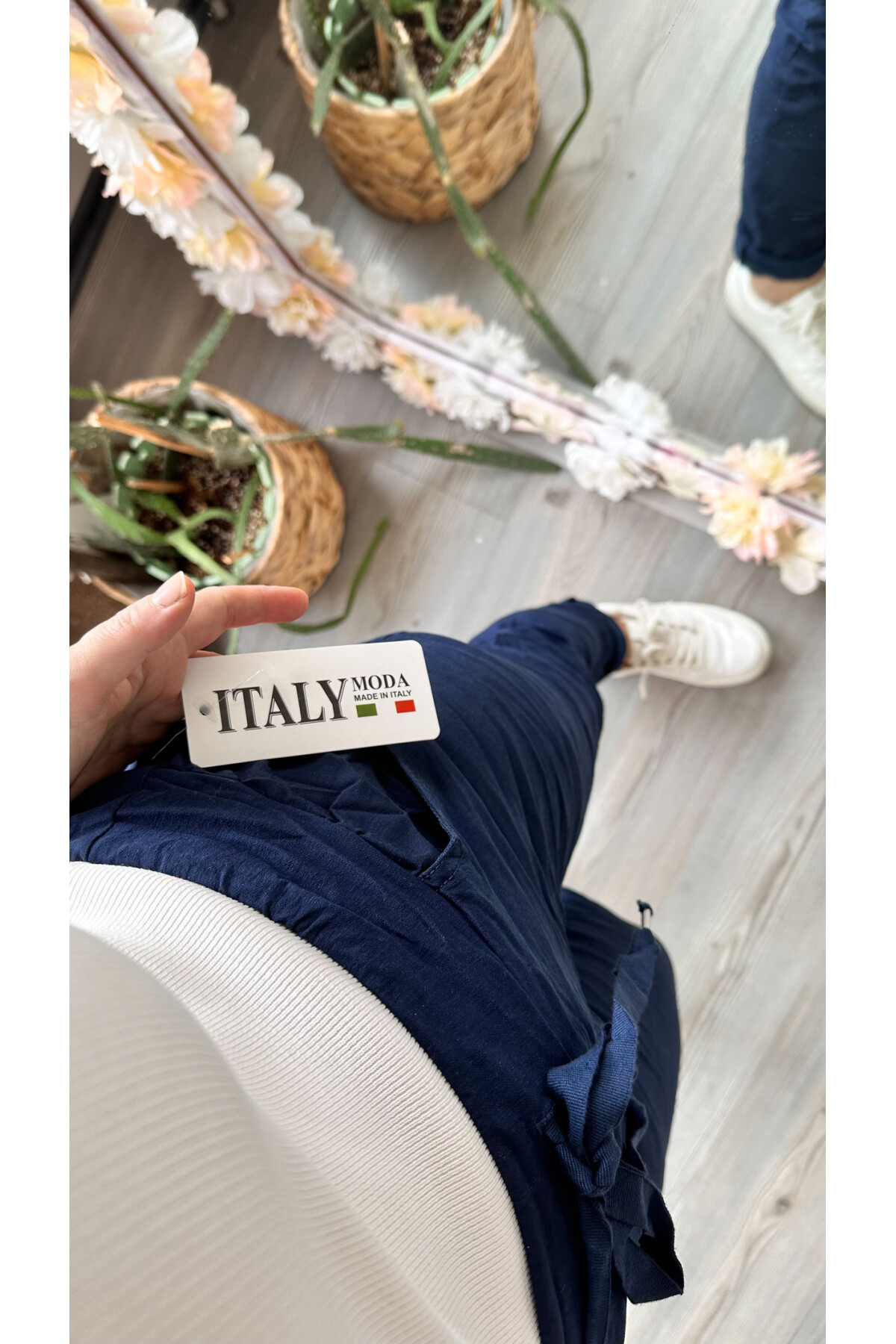 Nino İtalyan Sihirli Pantolon  Lacivert