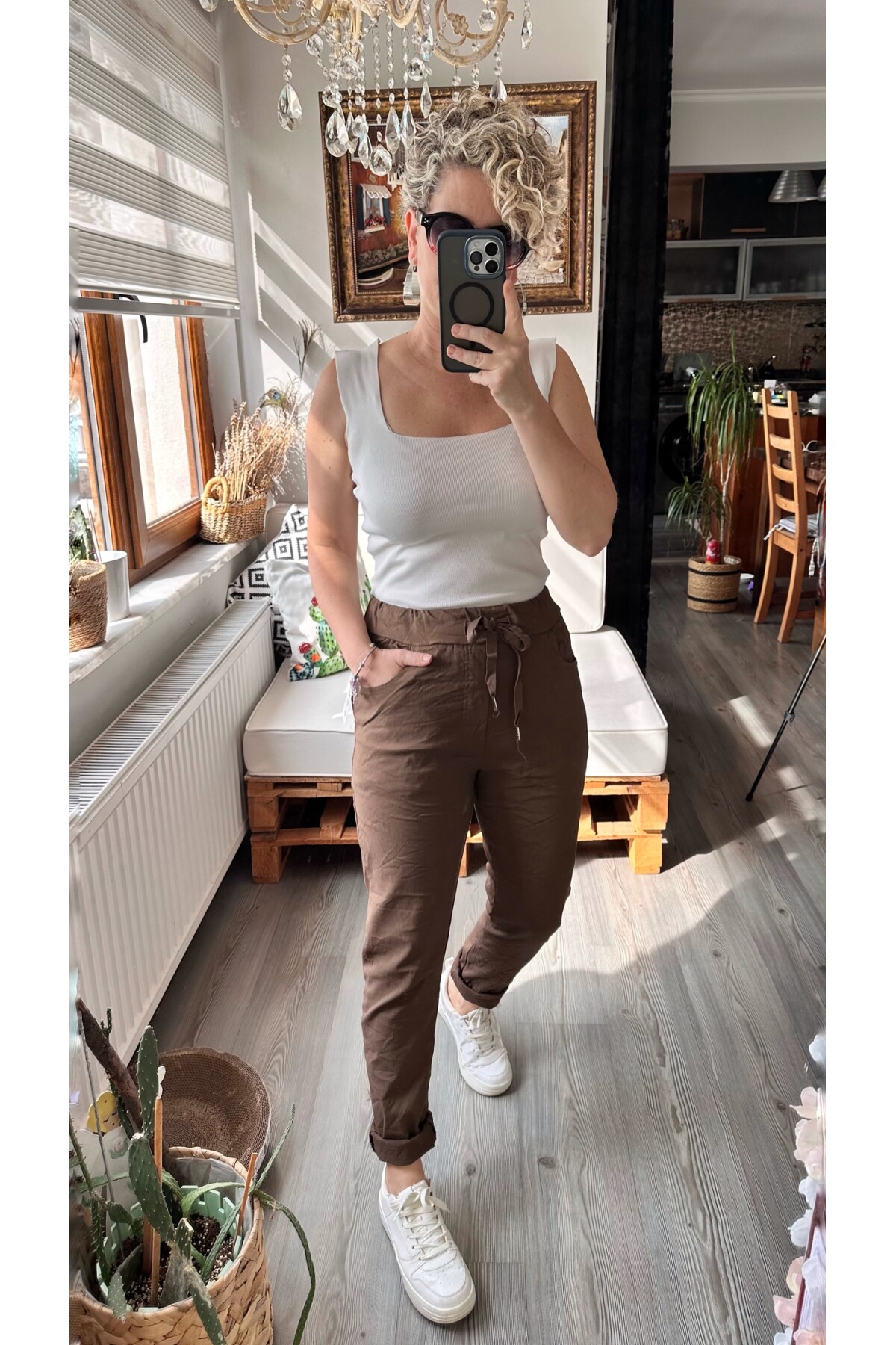 Nino İtalyan Sihirli Pantolon Kahverengi