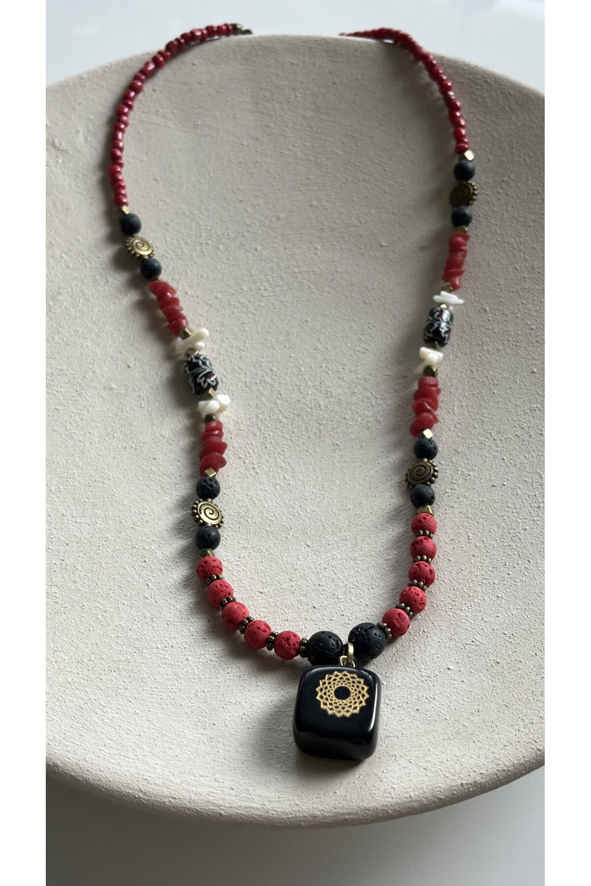 Hang Doğal Etnik Taş Kolye