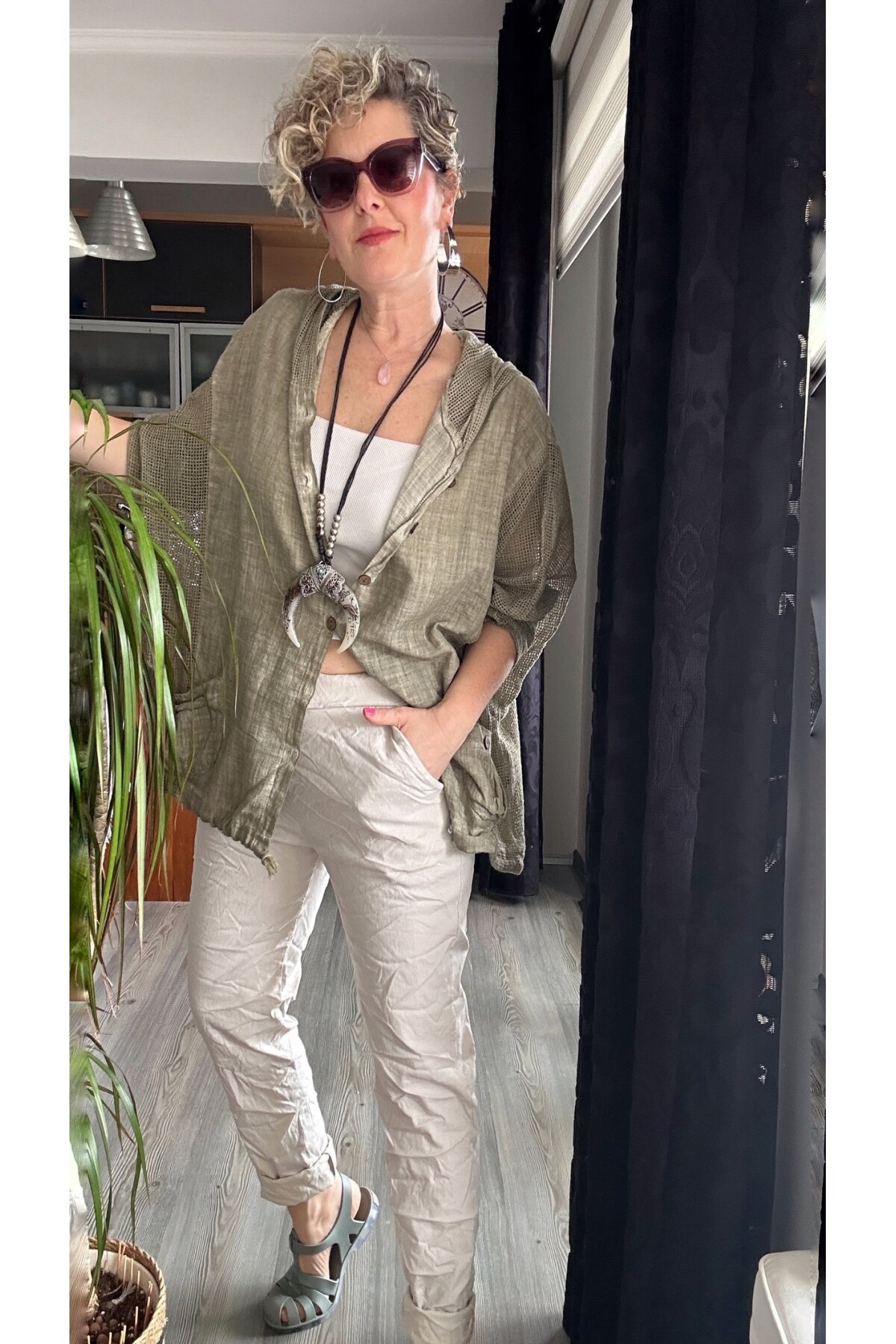 Nino İtalyan Sihirli Pantolon Bej