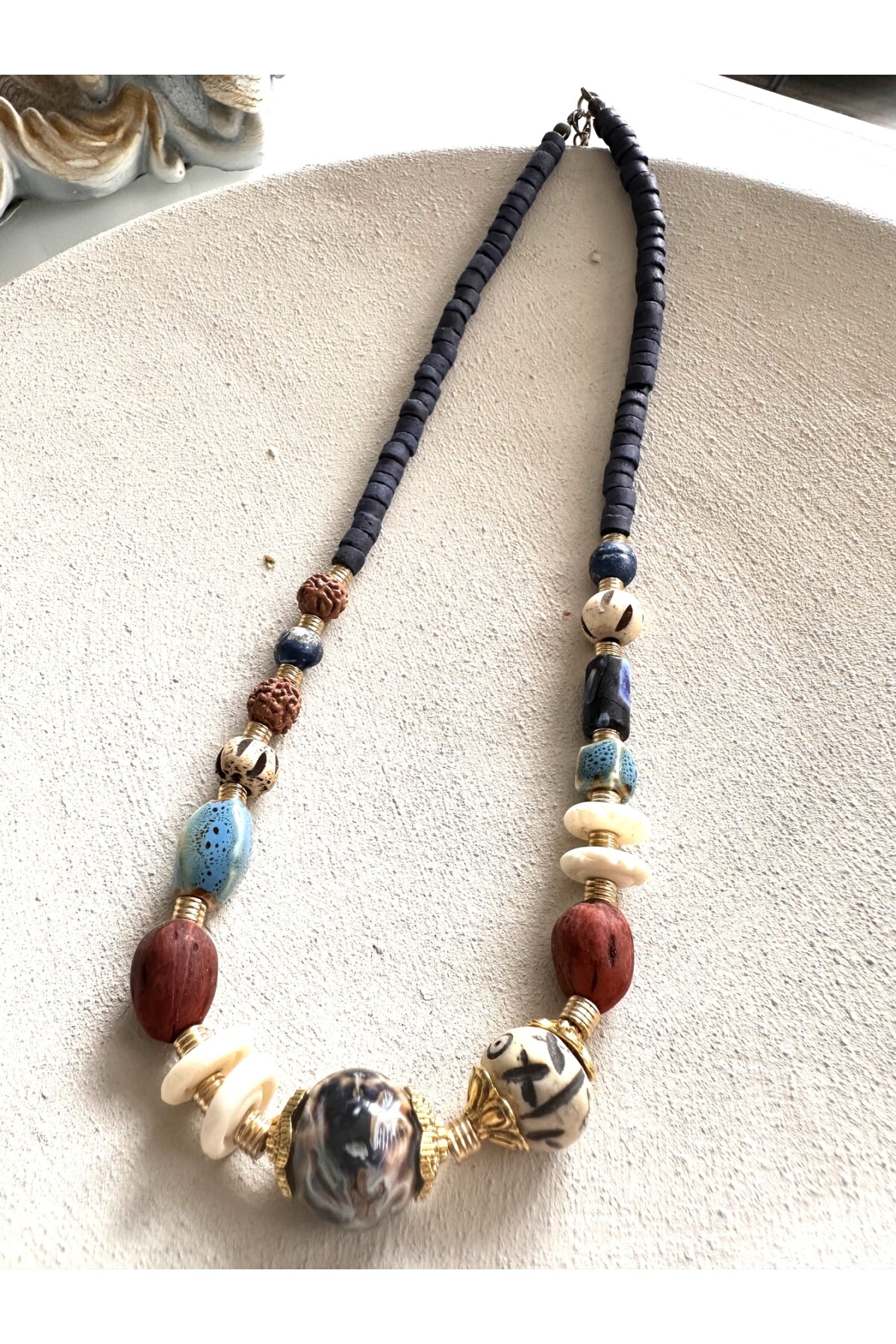 Rapid Doğal Taş Etnik Kolye