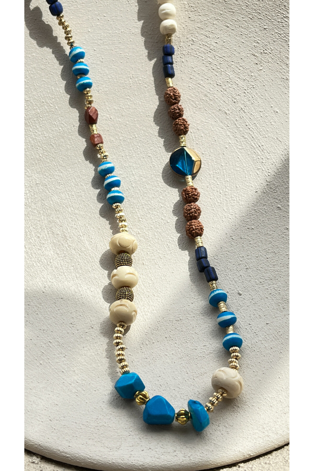 Rify Doğal Taş Etnik Kolye