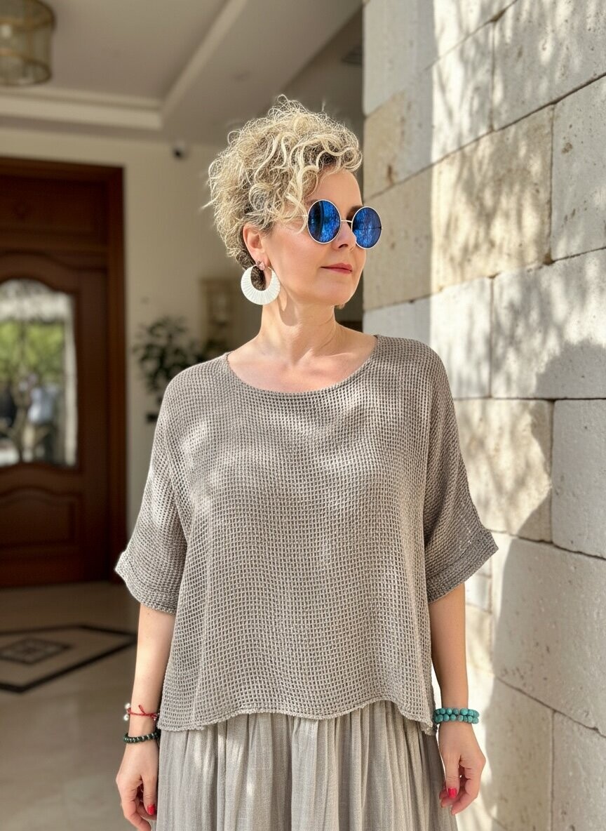 Abitare İtalyan Fisto File Detay Vip Elbise Vizon