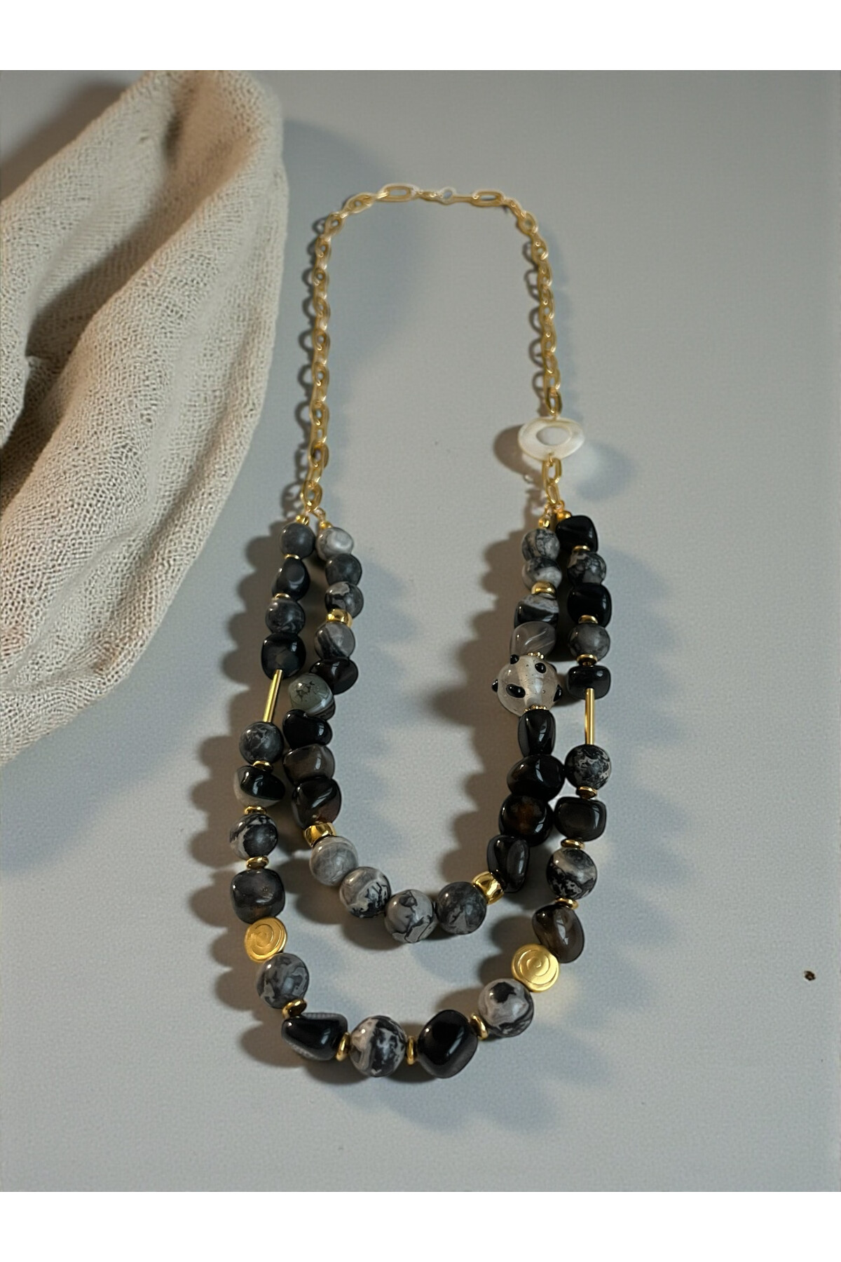 Westes VIP Doğal Taş Kolye