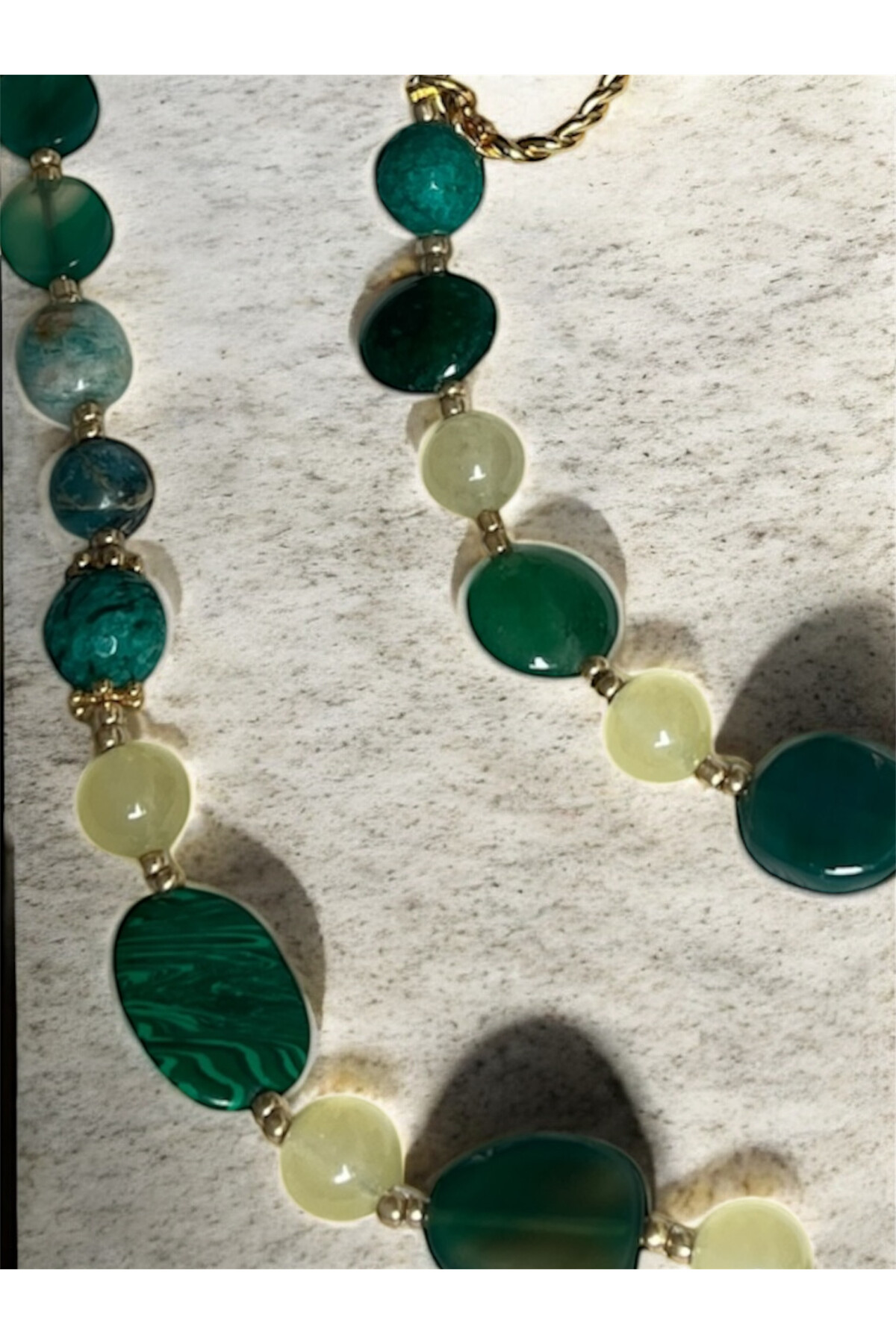 Ballas VIP Doğal Taş Kolye