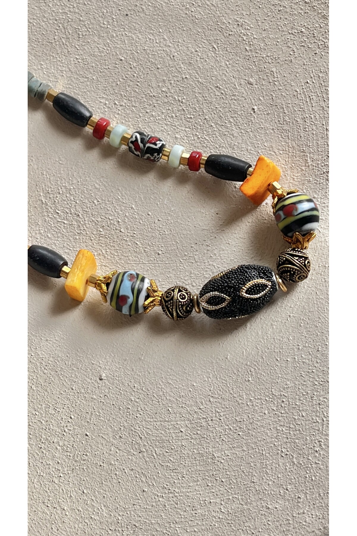 Bellora Etnik Doğal Taş Kolye