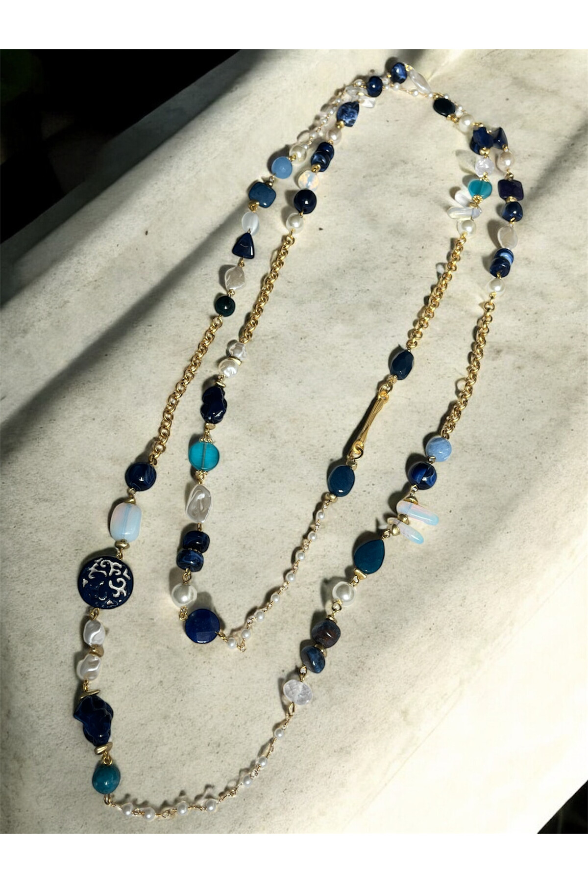 Dedlif VIP Doğal Taş Kolye