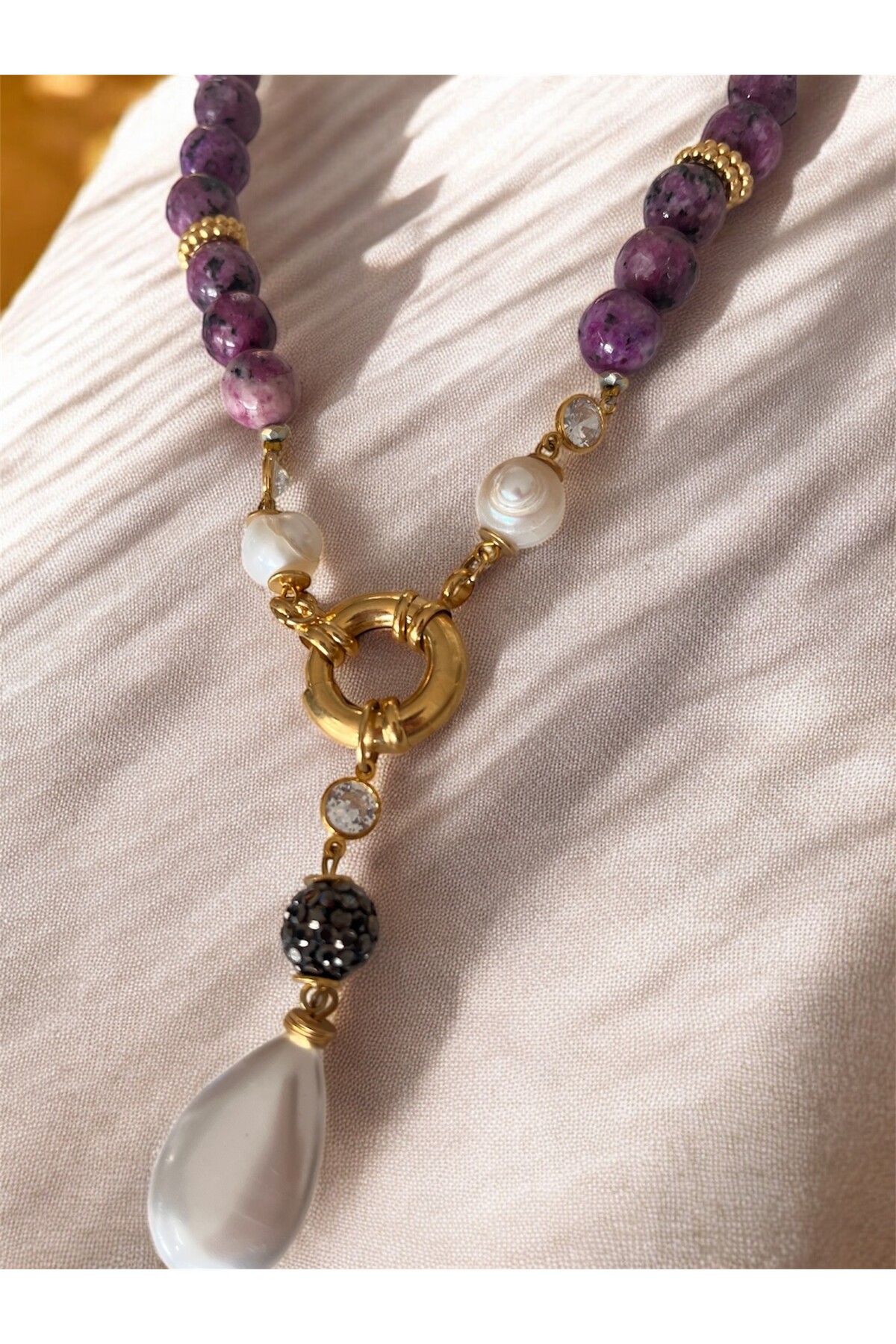 Divina VIP Doğal Taş Kolye