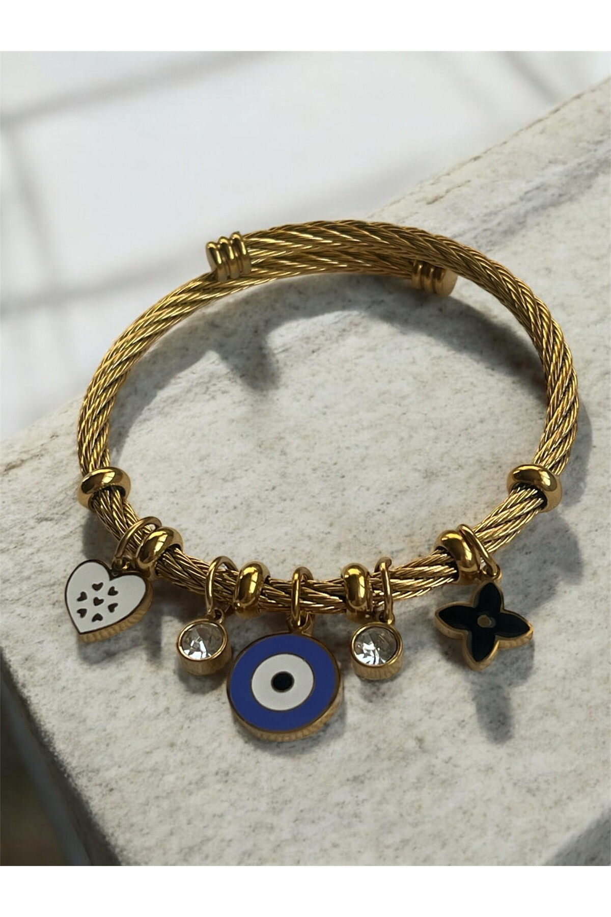 Howod Gold Çelik Bileklik