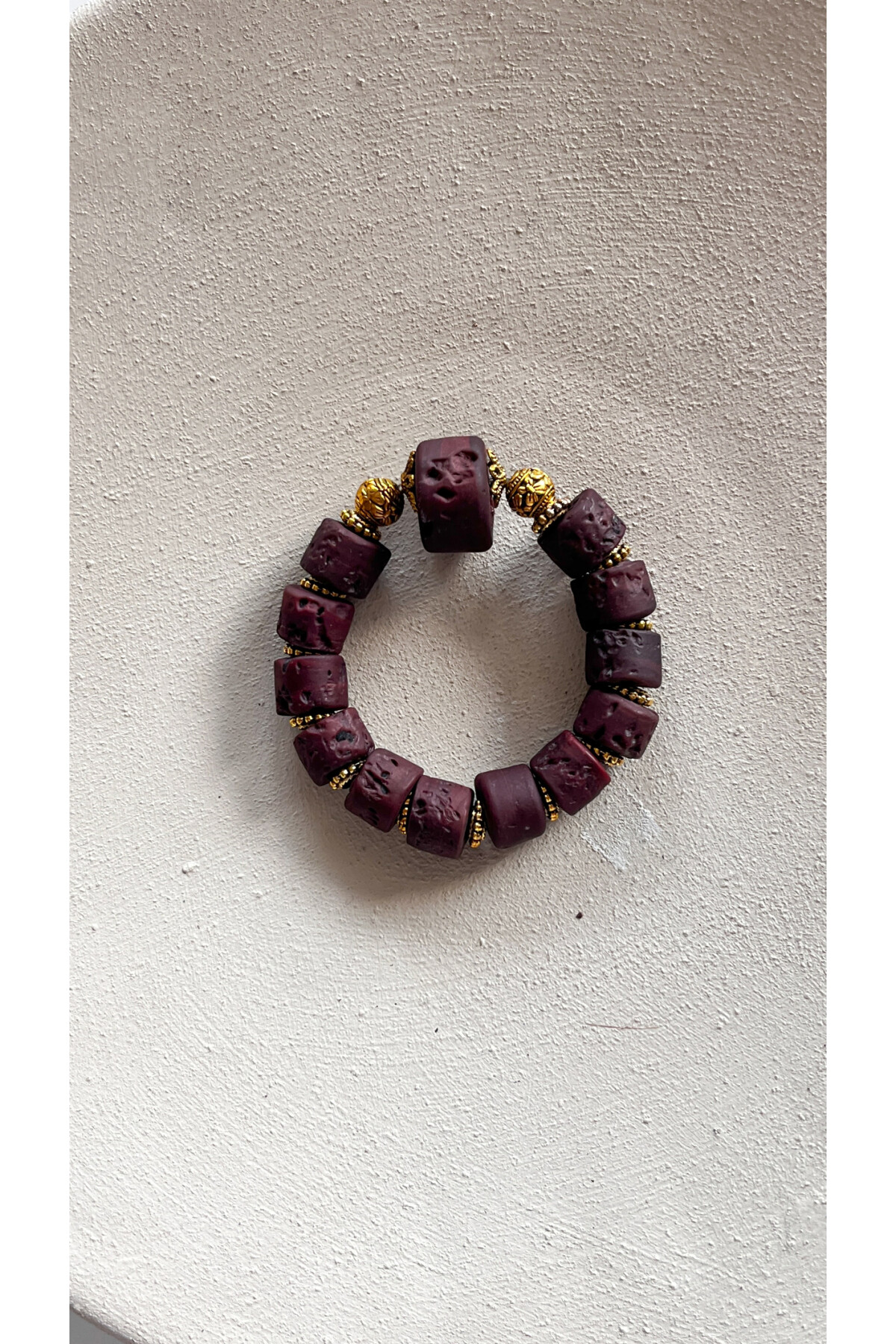 LavillaTasarım Etnik Bileklik Kahve