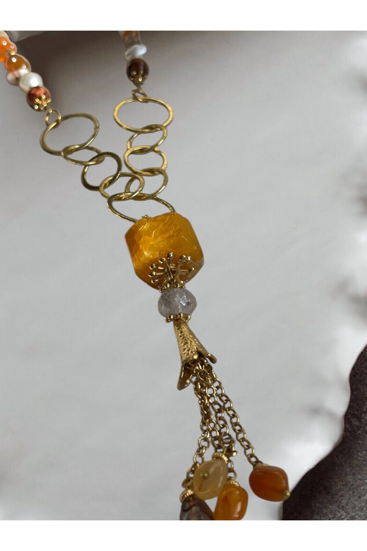 Loves VIP Doğal Taş Kolye