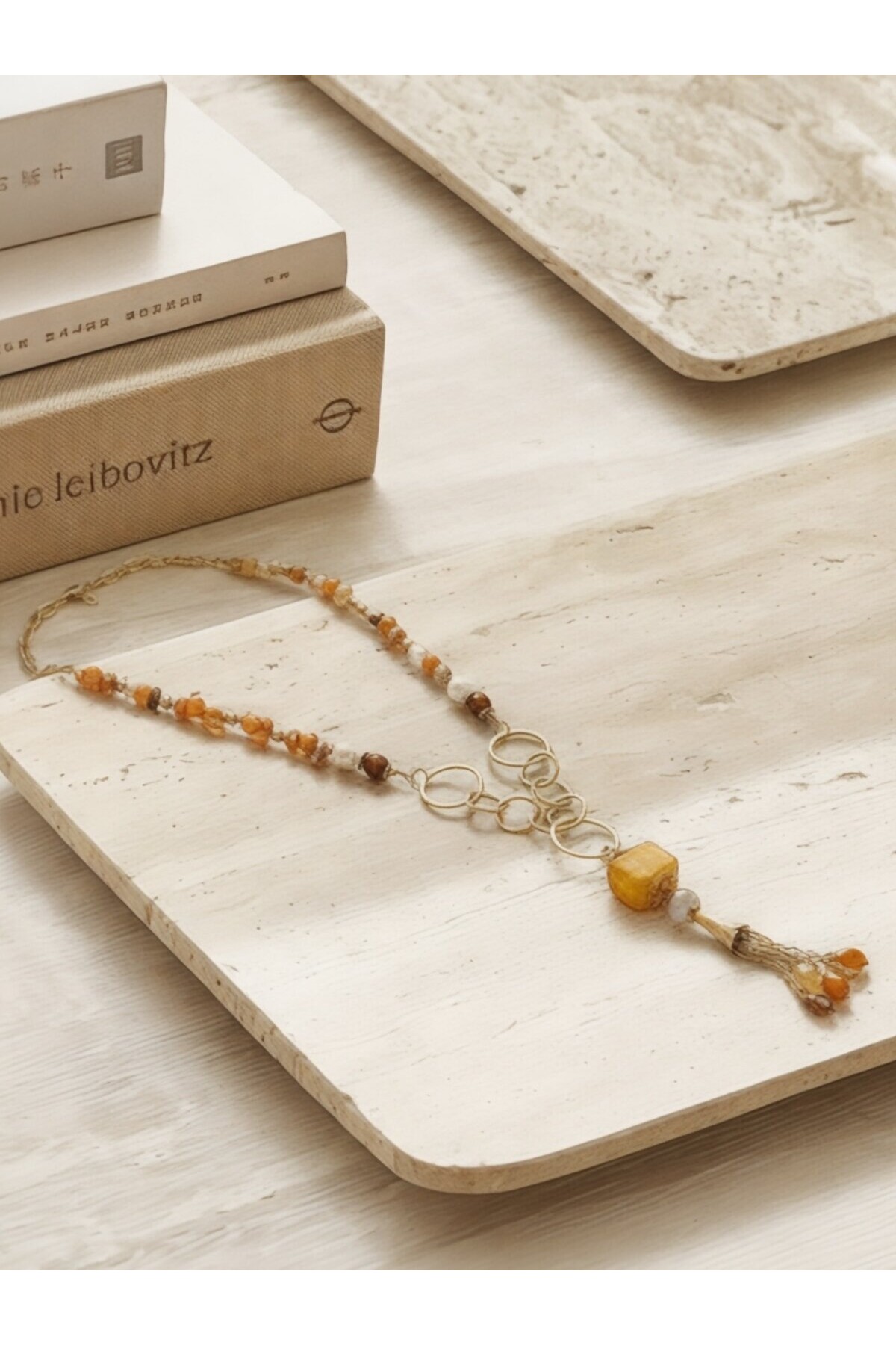 Loves VIP Doğal Taş Kolye