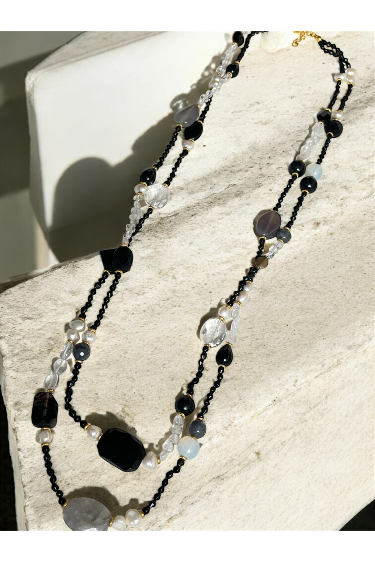 Melina VIP Doğal Taş Kolye