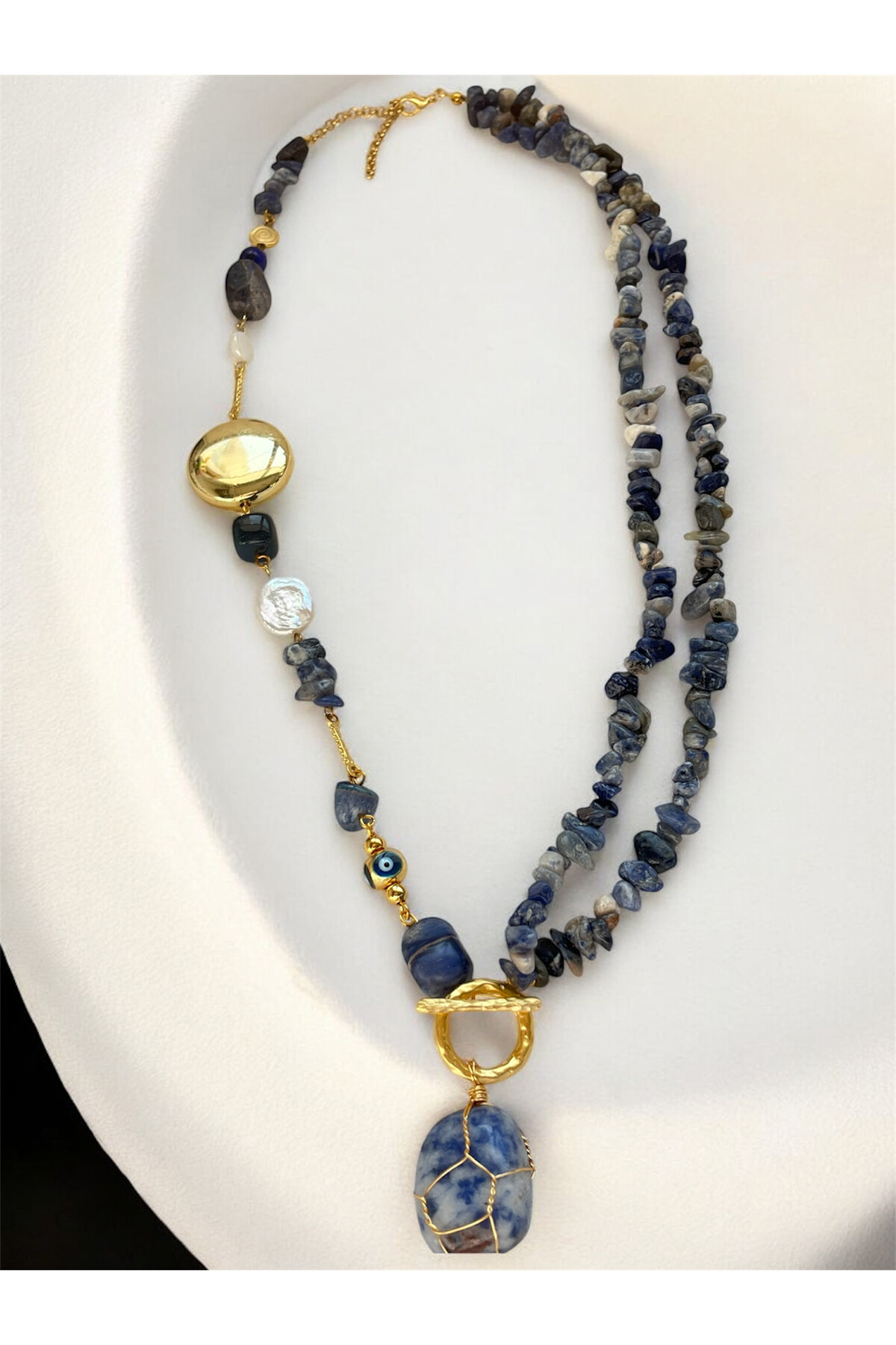 Perri VIP Doğal Taş Kolye