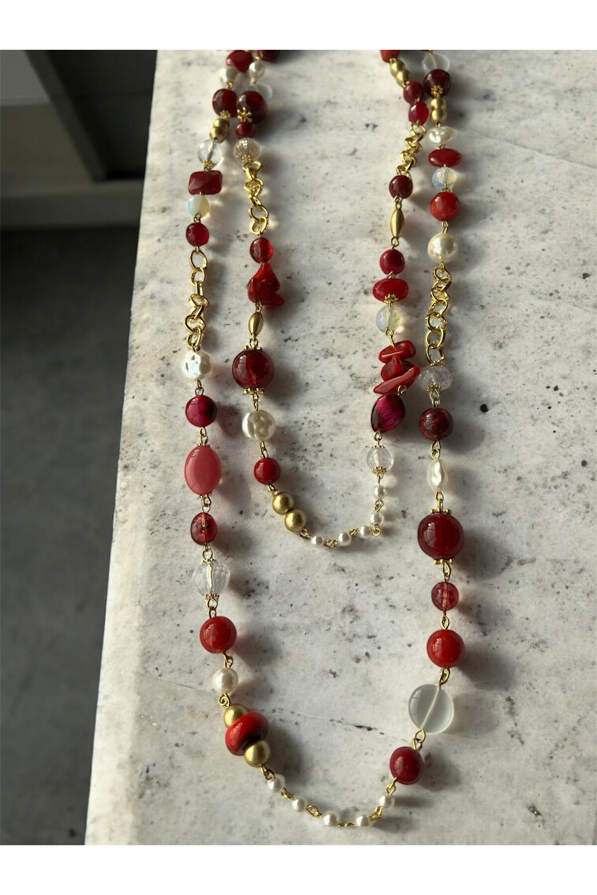 Polonıa VIP Doğal Taş Kolye