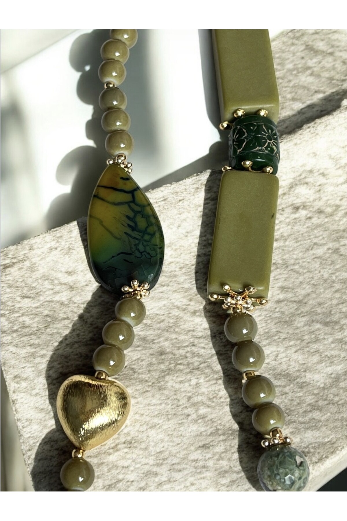 Valkesha VIP Doğal Taş Kolye