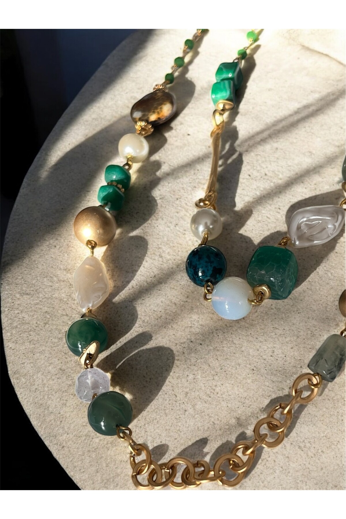 Valora VIP Doğal Taş Kolye