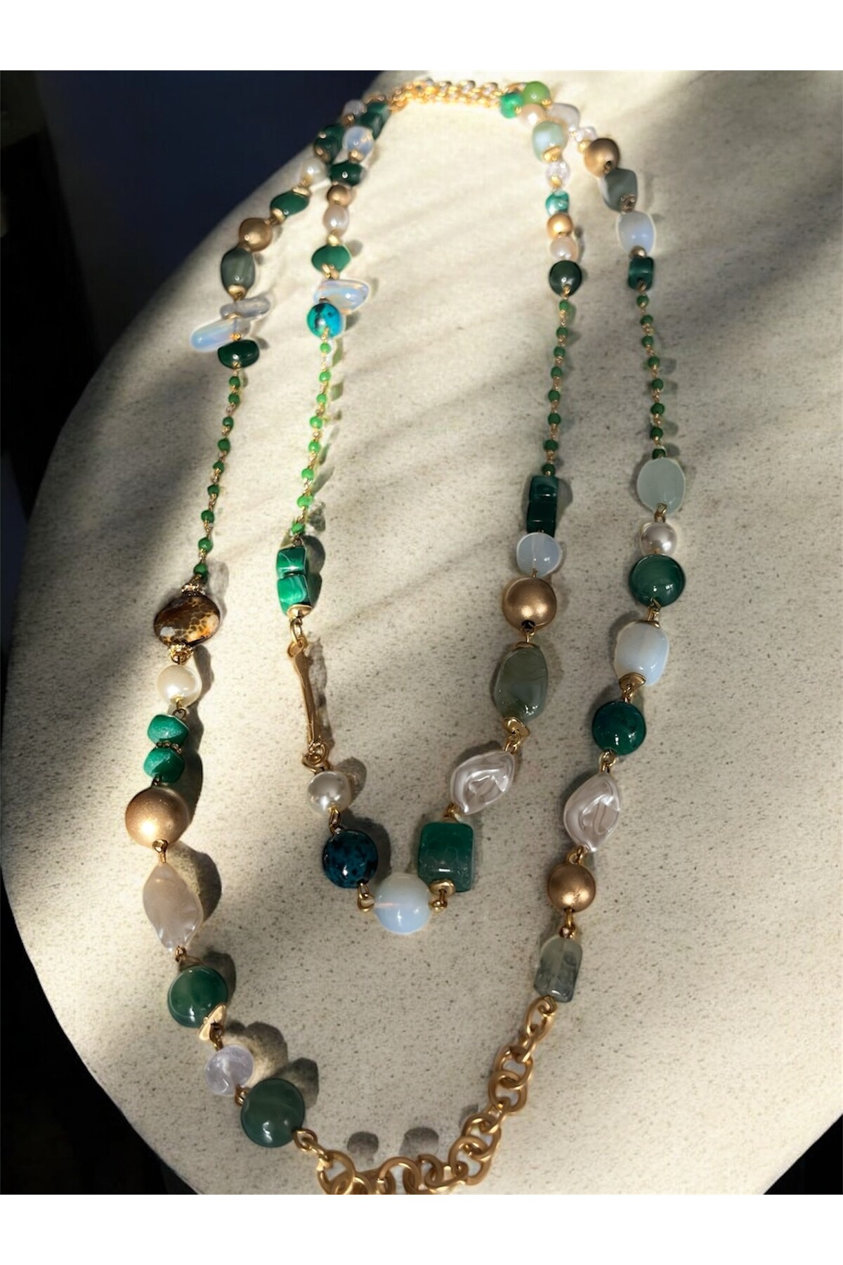 Valora VIP Doğal Taş Kolye