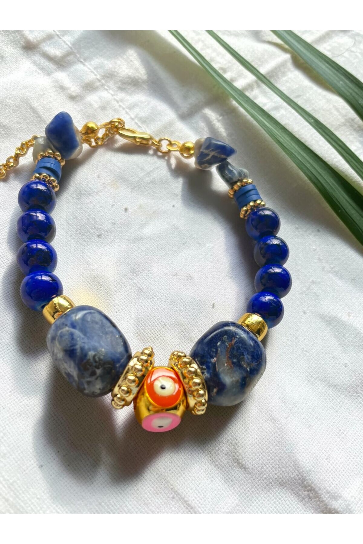 Doğal Taş Sodalite Bileklik
