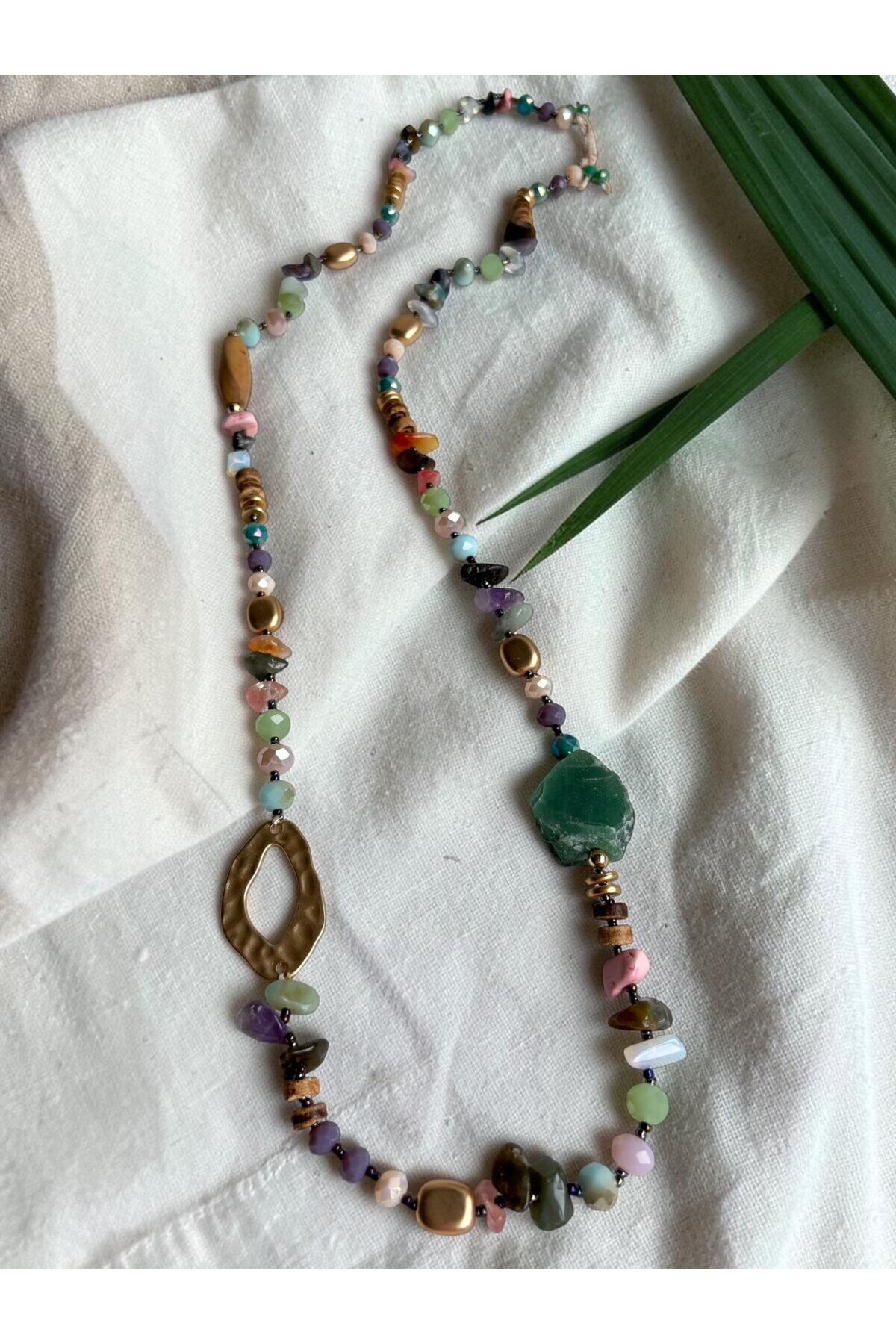 Lumiere VIP Doğal Taş Kolye