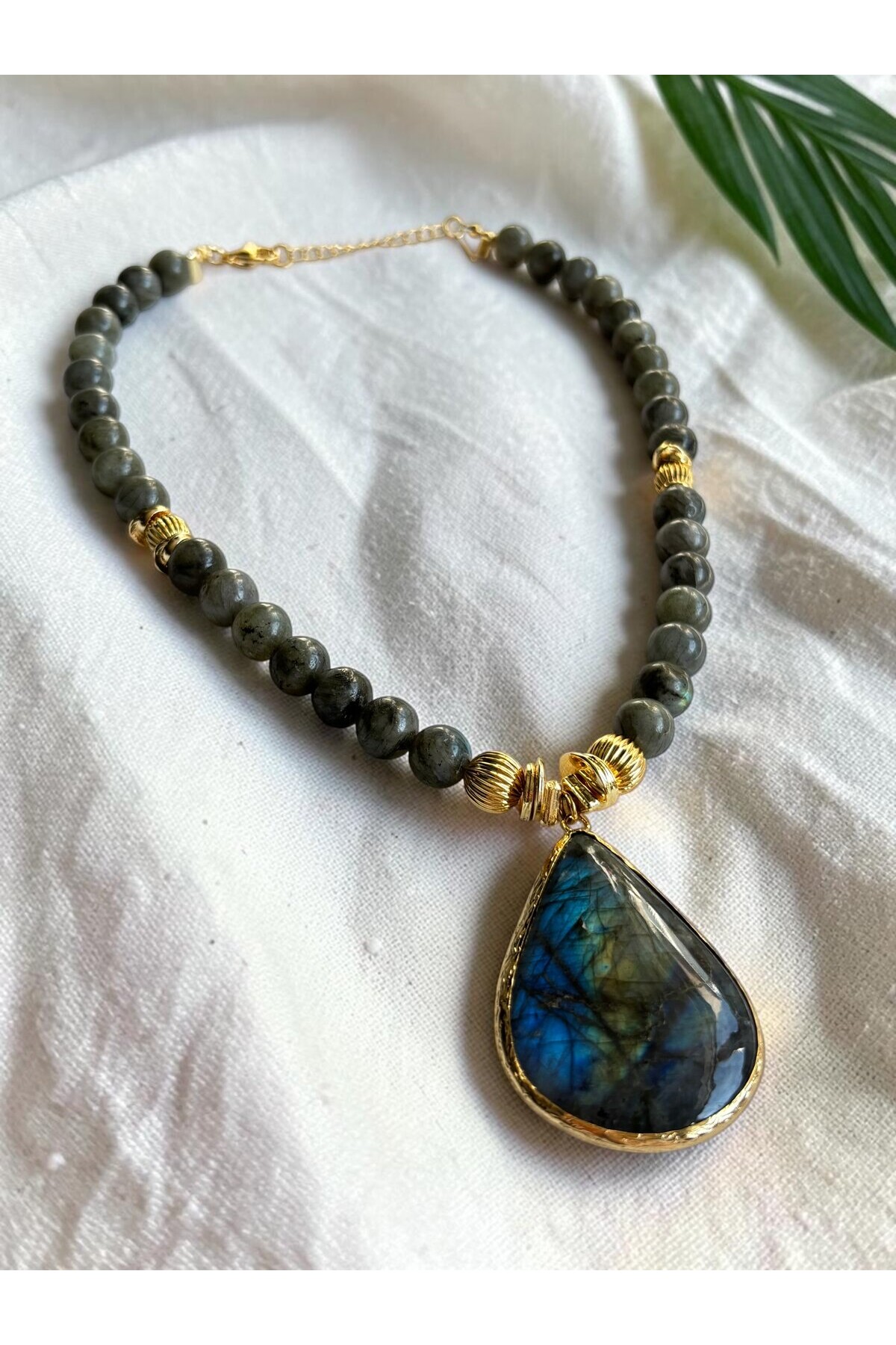 Lblo VIP Doğal Taş Kolye