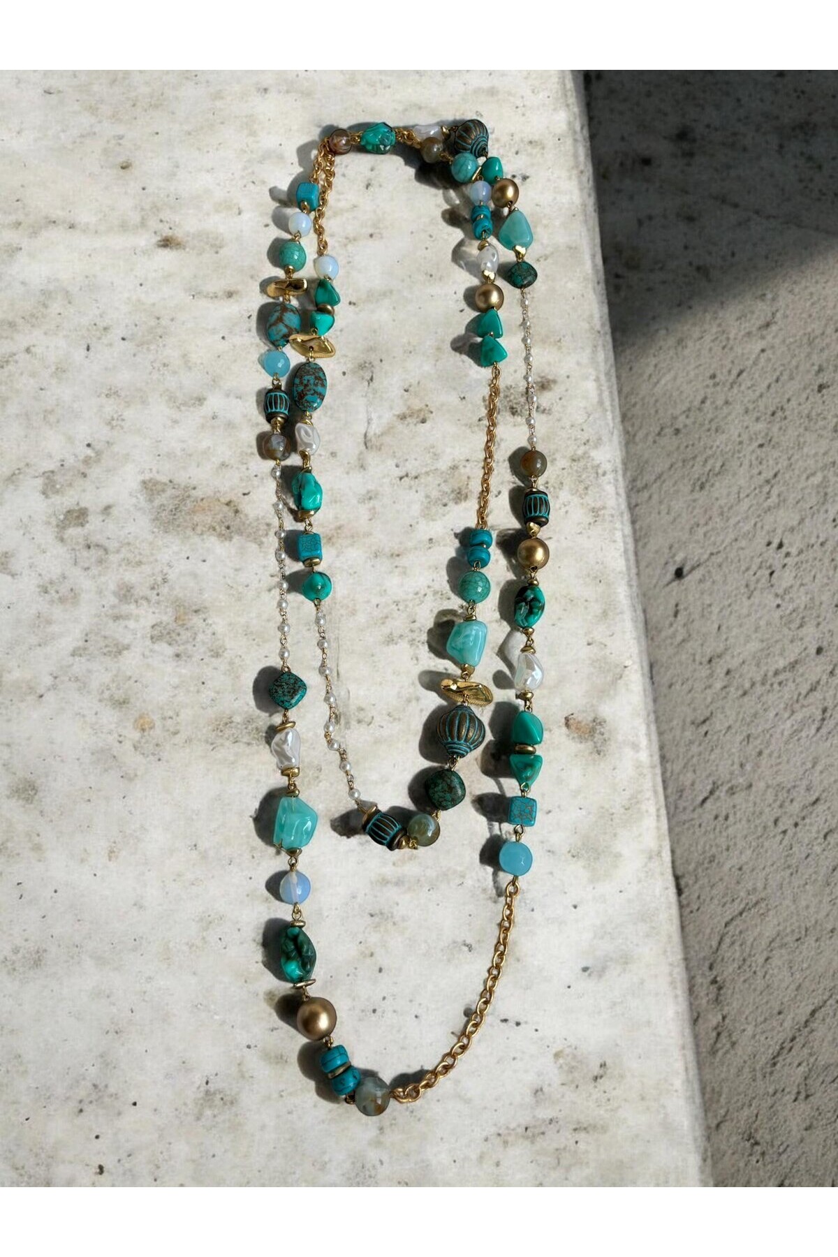 Pantonette VIP Doğal Taş Kolye