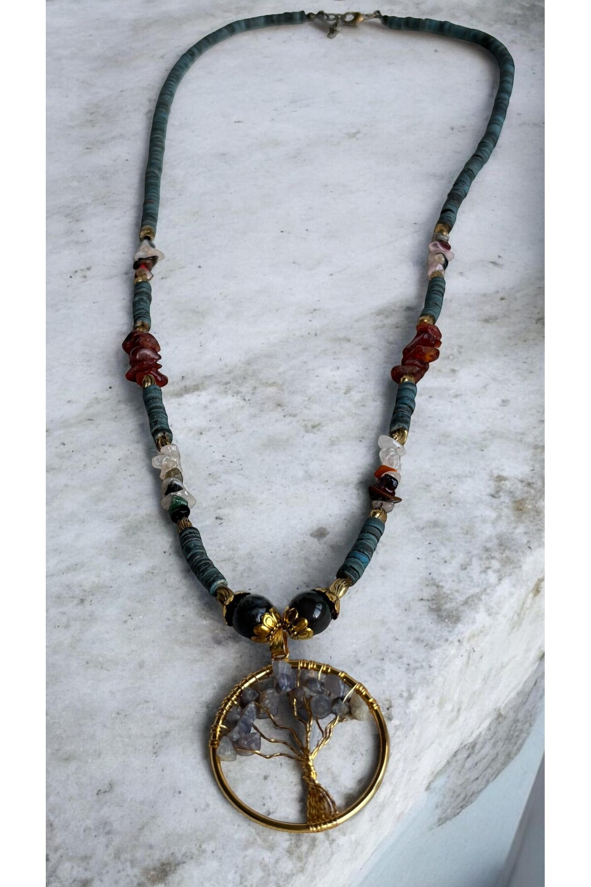 Poison VIP Doğal Taş Kolye