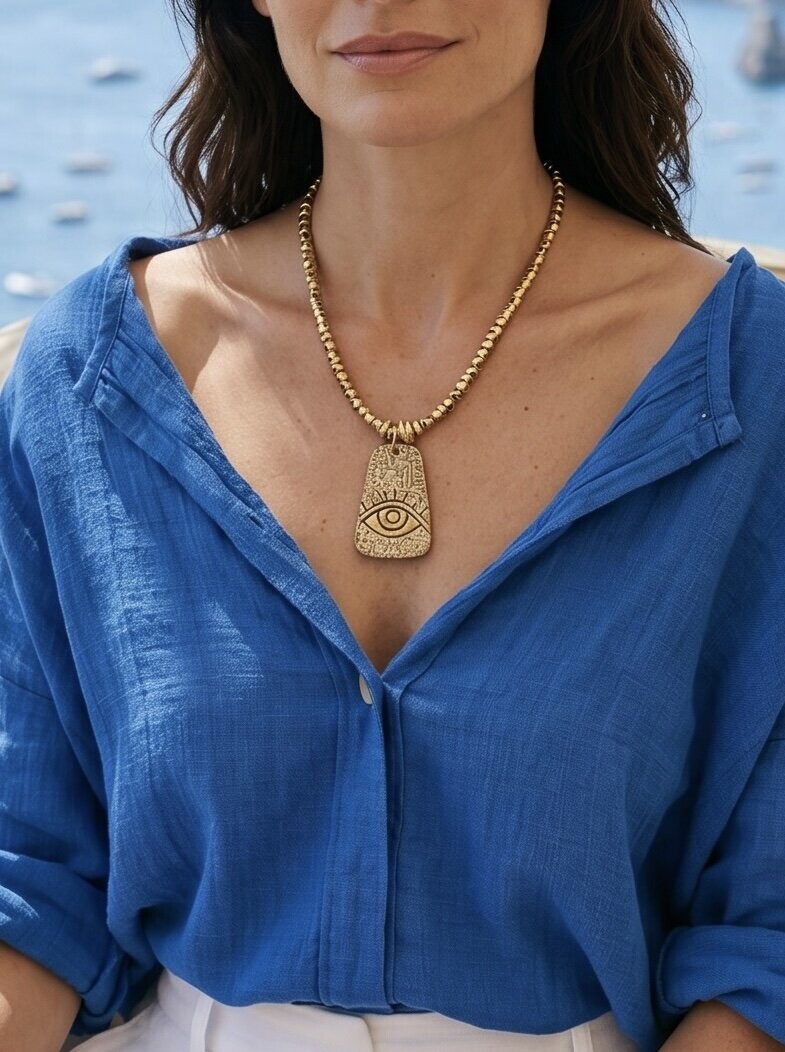 Seramik VIP Etnik Kolye