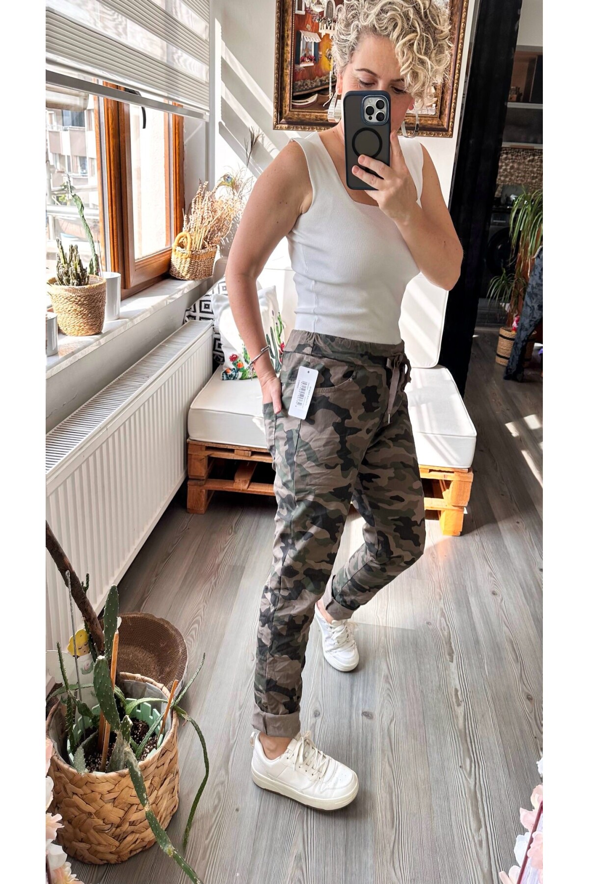 Lazza İtalyan Sihirli Kamuflaj Pantolon Fango