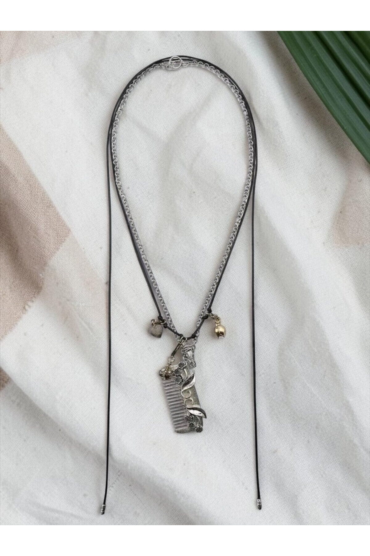 ZRA Modell Seliwi Çoklu Silver Gold  Kolye