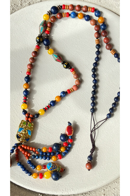 Muse Doğal Taş Etnik Kolye