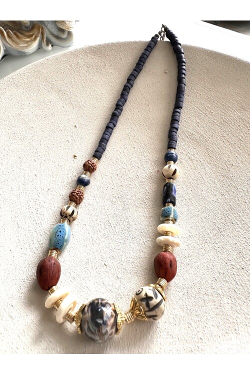 Rapid Doğal Taş Etnik Kolye