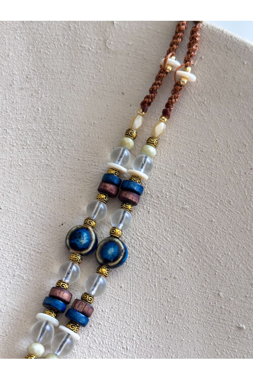 Sinni Doğal Taş Etnik Kolye