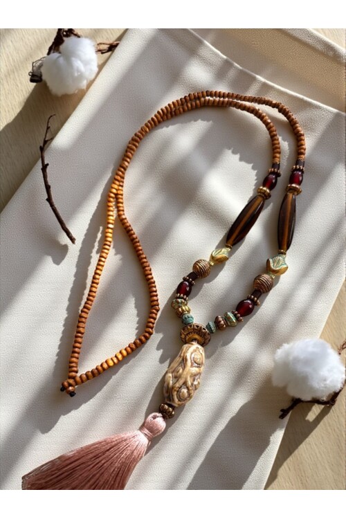 Armonia Etnik Cam Kolye