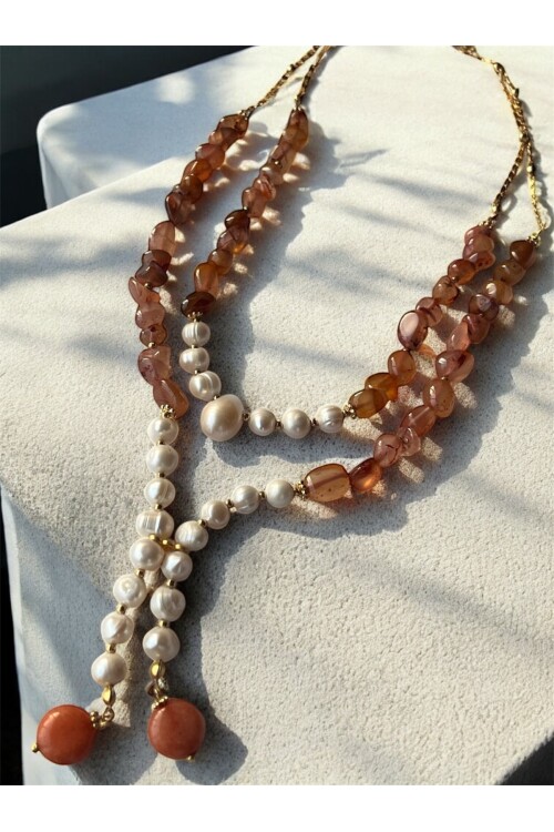 Aurekia VIP Doğal Taş Kolye