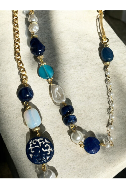 Dedlif VIP Doğal Taş Kolye