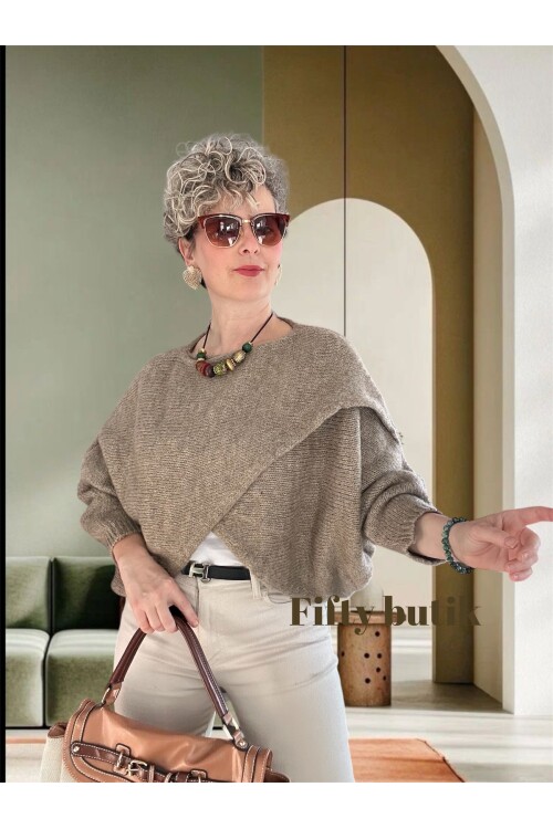 Lasso Tasarım Çapraz Triko Vizon