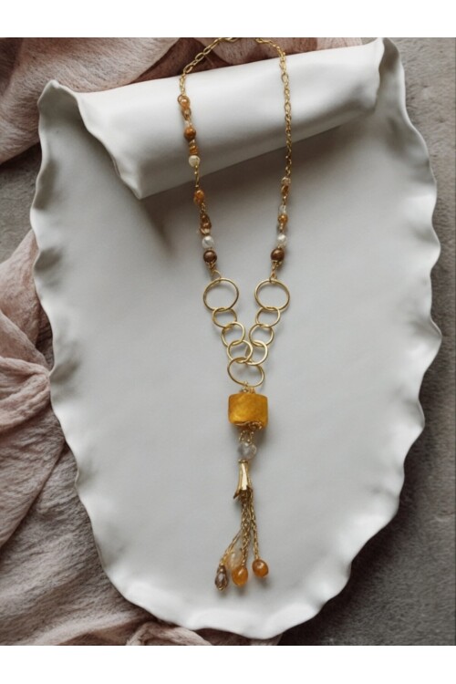 Loves VIP Doğal Taş Kolye