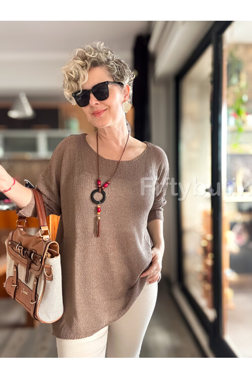 Meggis Kolyeli Tasarım Merserize Vizon