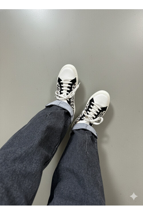 Opus İtalyan Vip Likralı Kemerli Jean Pantolon Antrasit