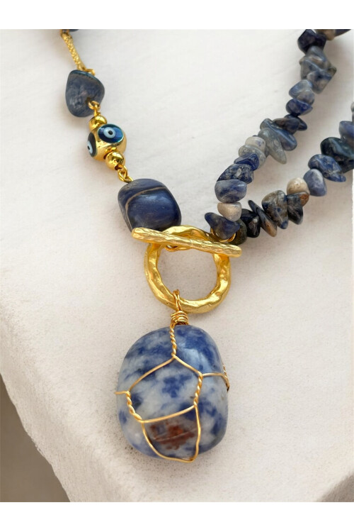 Perri VIP Doğal Taş Kolye