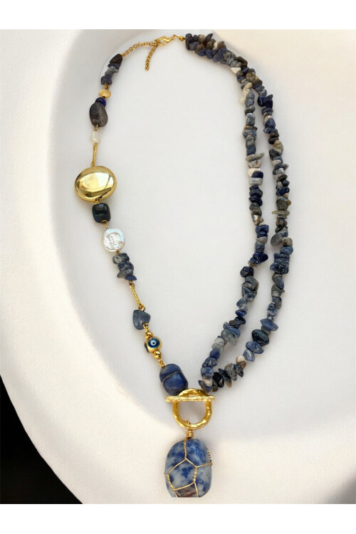 Perri VIP Doğal Taş Kolye