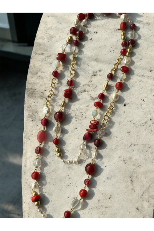 Polonıa VIP Doğal Taş Kolye