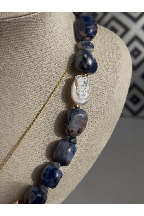 Quelıs VIP Doğal Taş Kolye