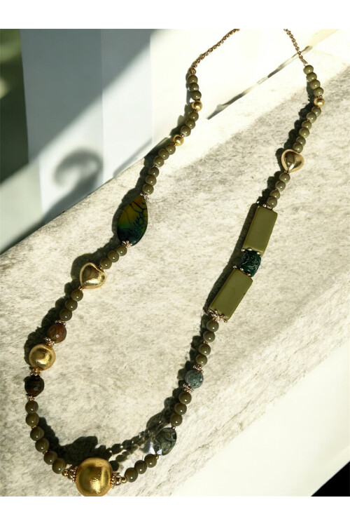 Valkesha VIP Doğal Taş Kolye