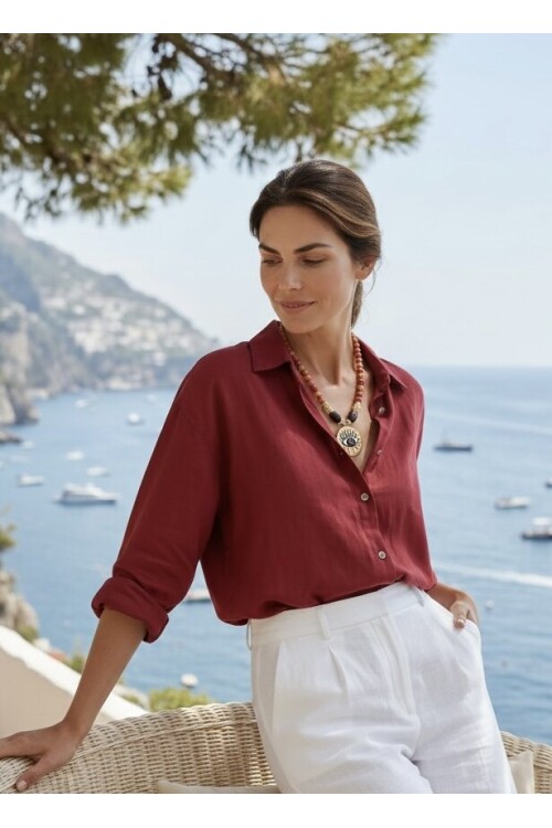 Bodrum Cam Eye Etnik Kolye