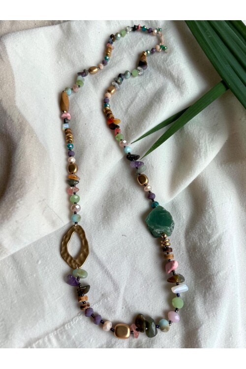 Lumiere VIP Doğal Taş Kolye