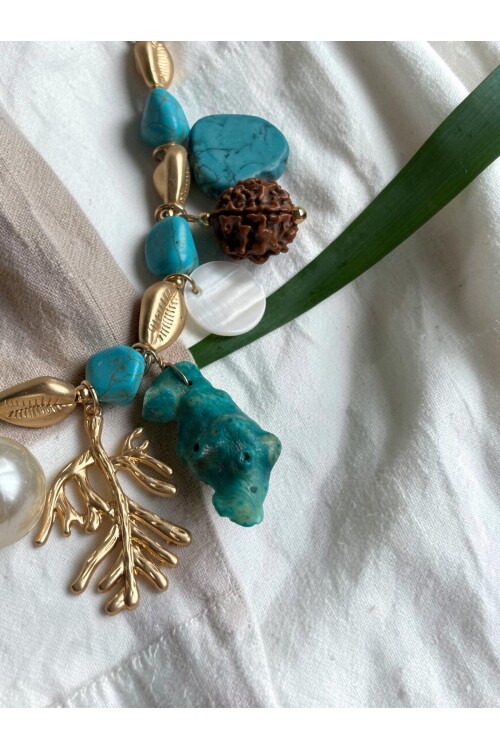 Pıerre VIP Doğal Taş Kolye